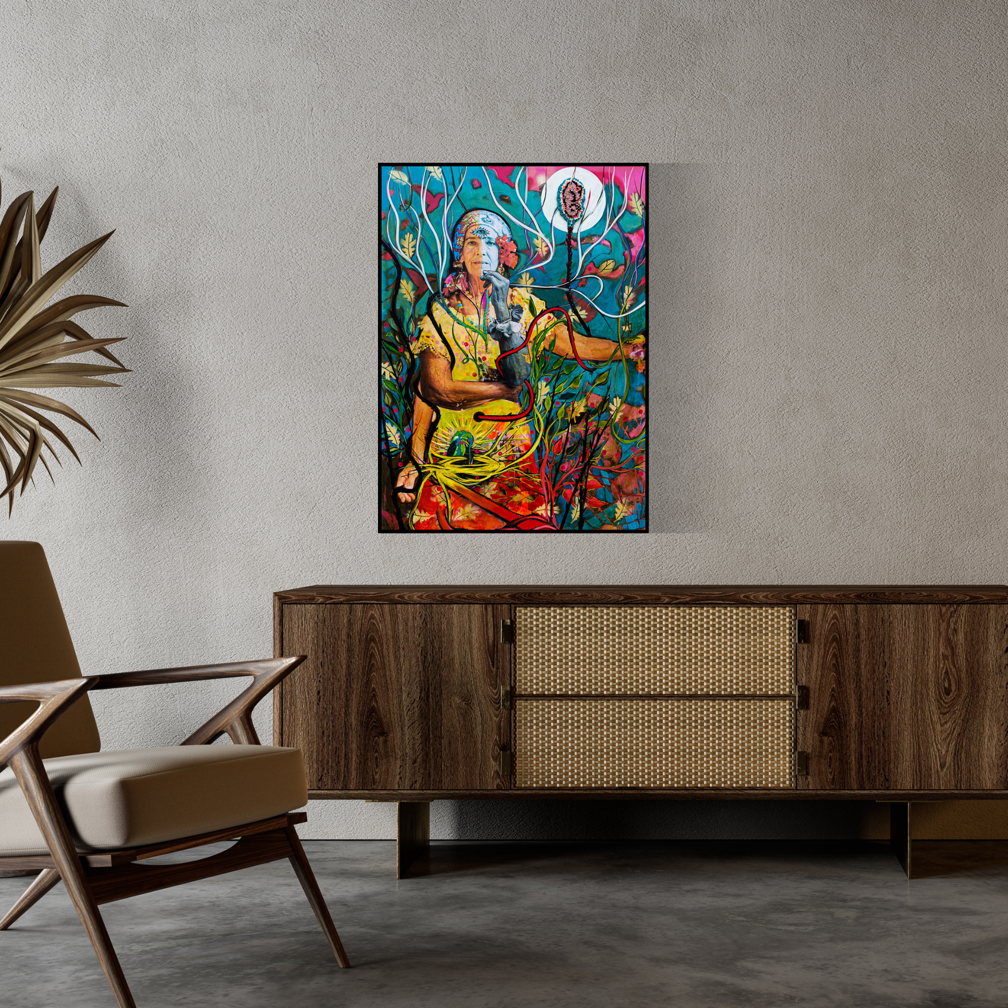 Giclée Canvas Print of Immaculate Mother